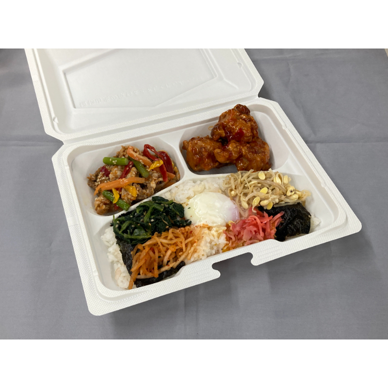弁当容器 CHB街デリ BOX20-19Y W 中央化学