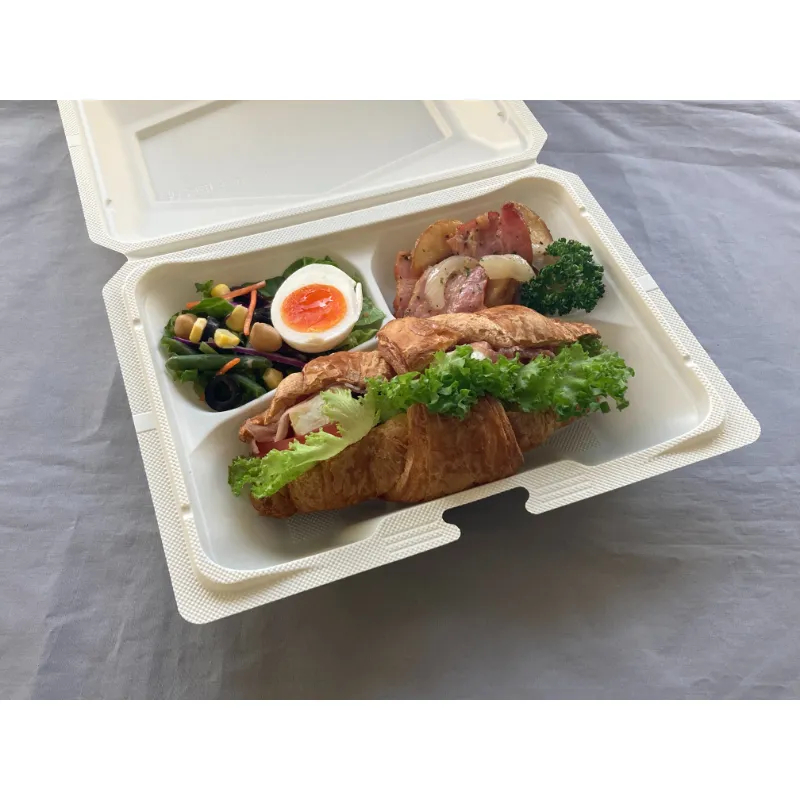 弁当容器 CHB街デリ BOX25-20Y W 中央化学