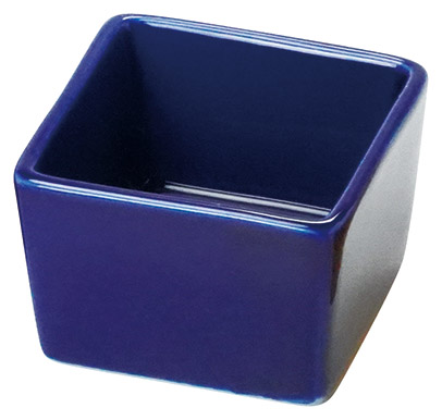 小鉢 26790 角型ミニ珍味入 ルリ ヤマコー