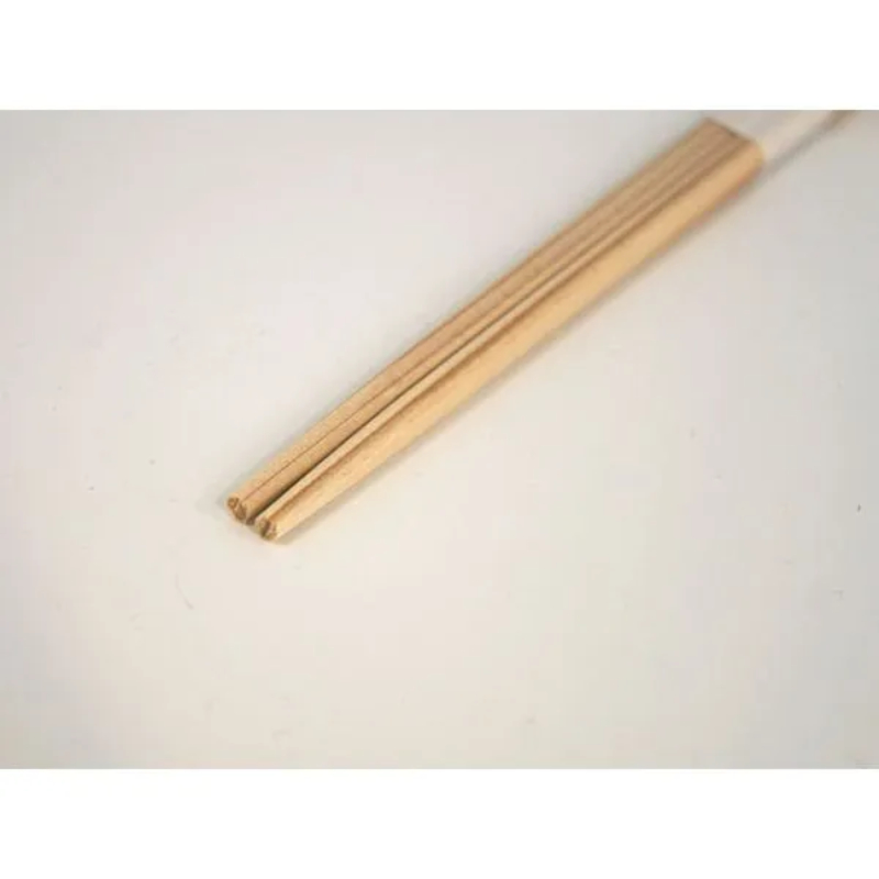 割箸 吉野杉 角箸 白帯巻 100膳P 24cm