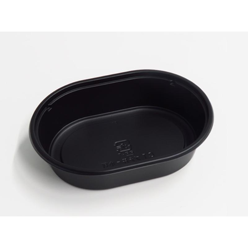 どんぶり容器 CTプチ丼小判 BK 身 中央化学