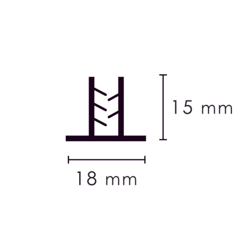 POP用品 スタンダードキャッチ 75mm/クリア 友屋