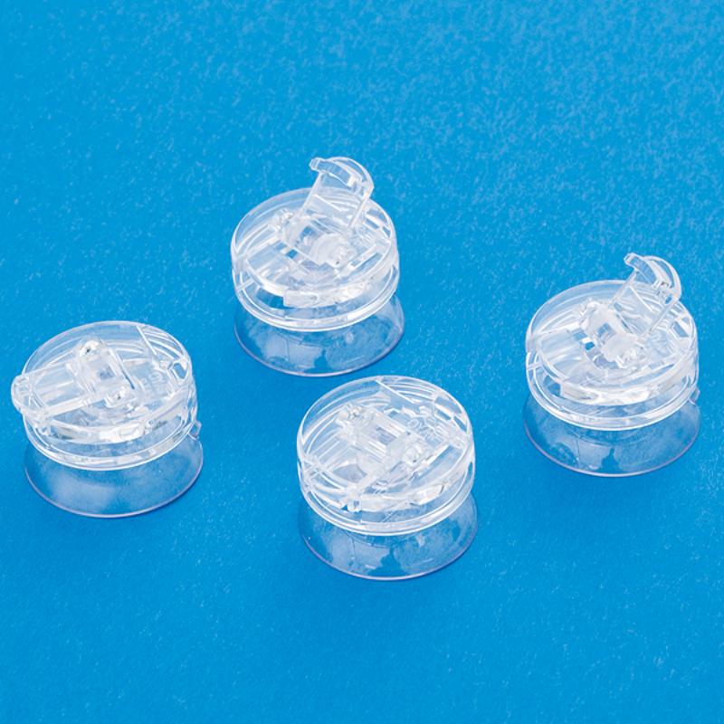 売場備品 ポスピタQ 4ケ入 吸盤付 友屋
