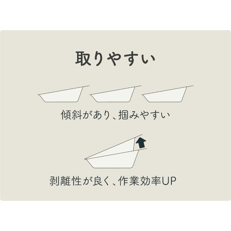 使い捨て容器 CHB試食皿 W 中央化学