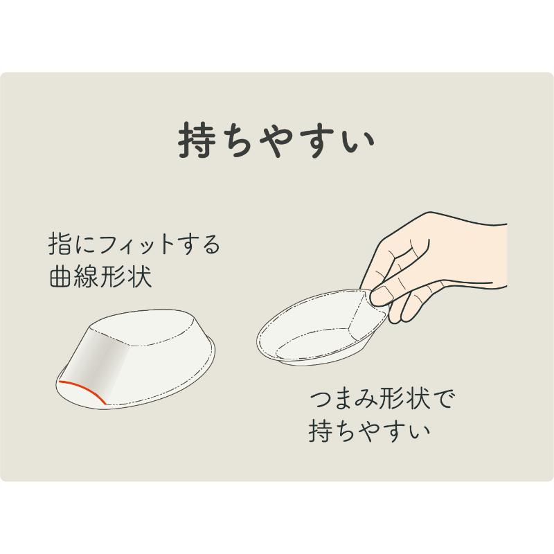 使い捨て容器 CHB試食皿 W 中央化学