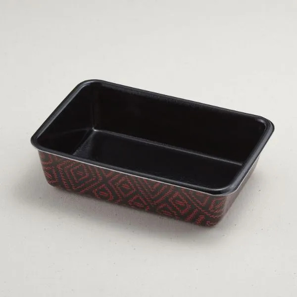 弁当容器 新B-3(本体)耐熱らんたい内黒 青葉紙業