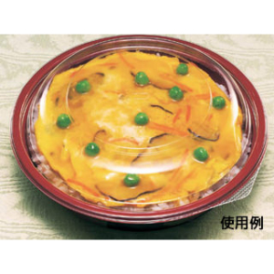 どんぶり容器 BF丼内5 赤つづみ本体 シーピー化成