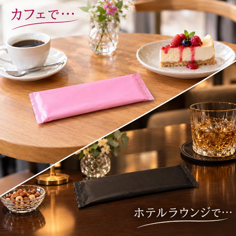 不織布おしぼり Palette ワインレッド 日本ラインファースト