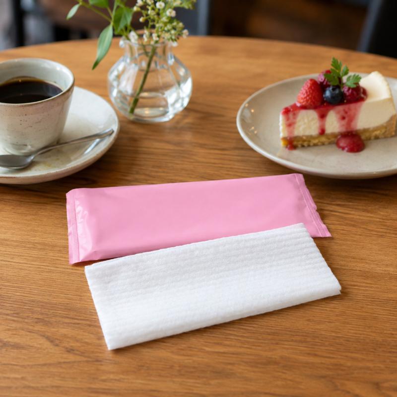 不織布おしぼり Palette さくら 日本ラインファースト