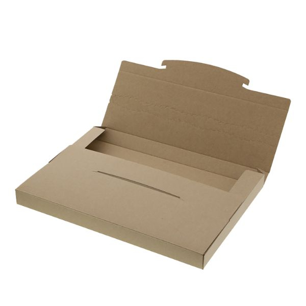 紙製発送資材 ラクポスBOX 330-30 クラフト バラ出荷 HEIKO(シモジマ)