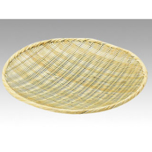 ザル 竹製 盆ざる (佐渡製) 36cm
