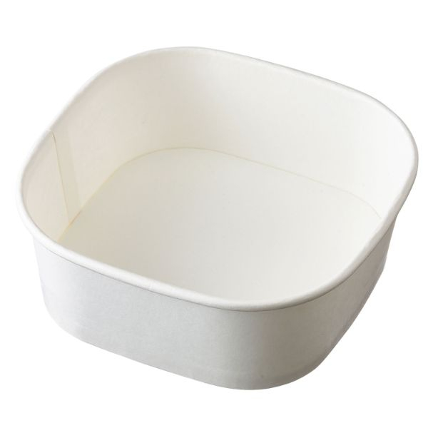 弁当容器 KMスクエア150-830 本体 白 ケーピープラテック