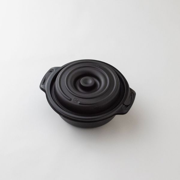 弁当容器 copotte丸鍋 小 ブラック