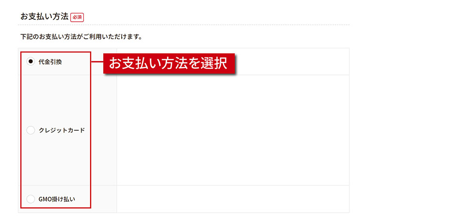 注文から発送までの流れ